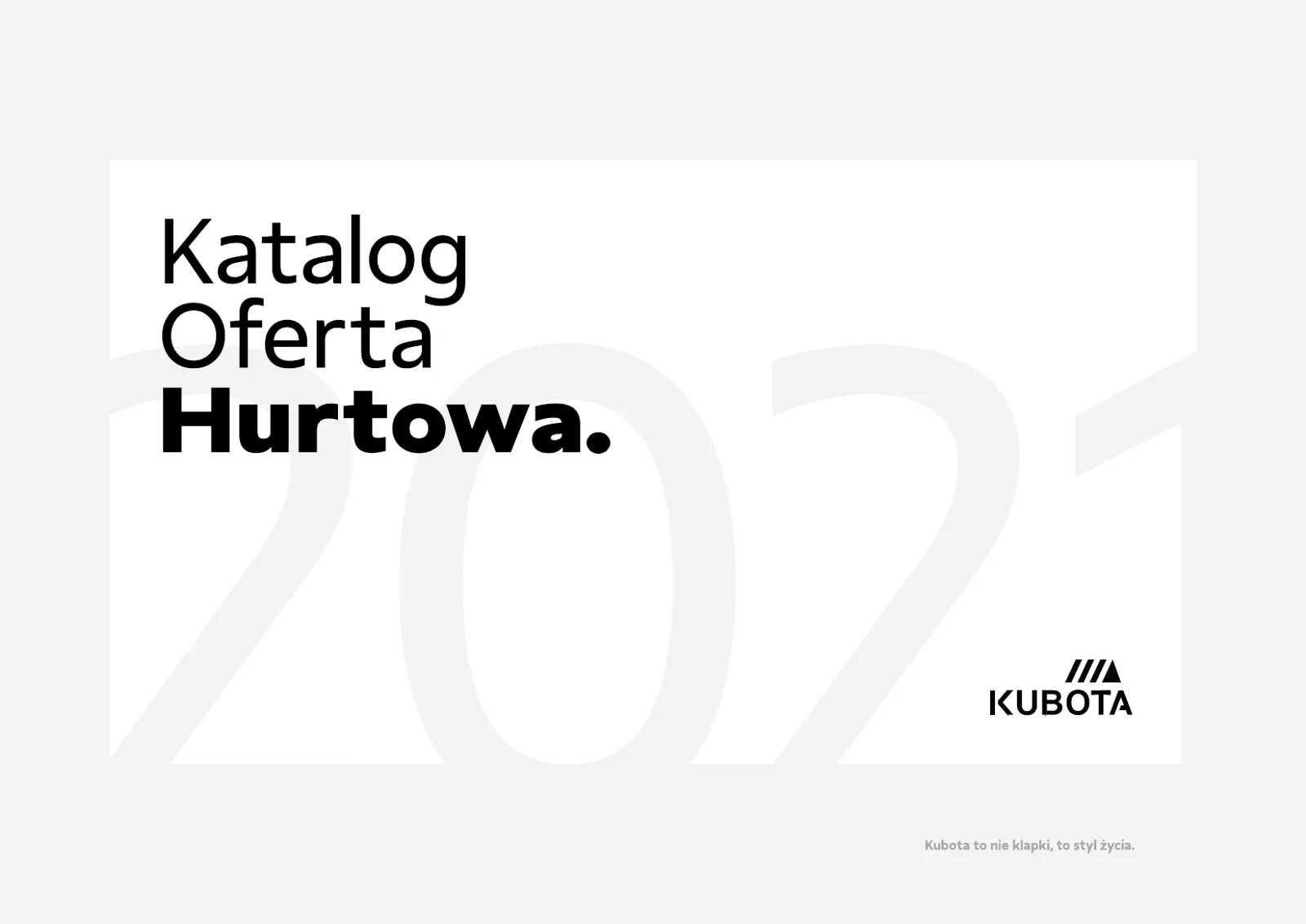 Katalog oferty hurtowej 2021, okładka