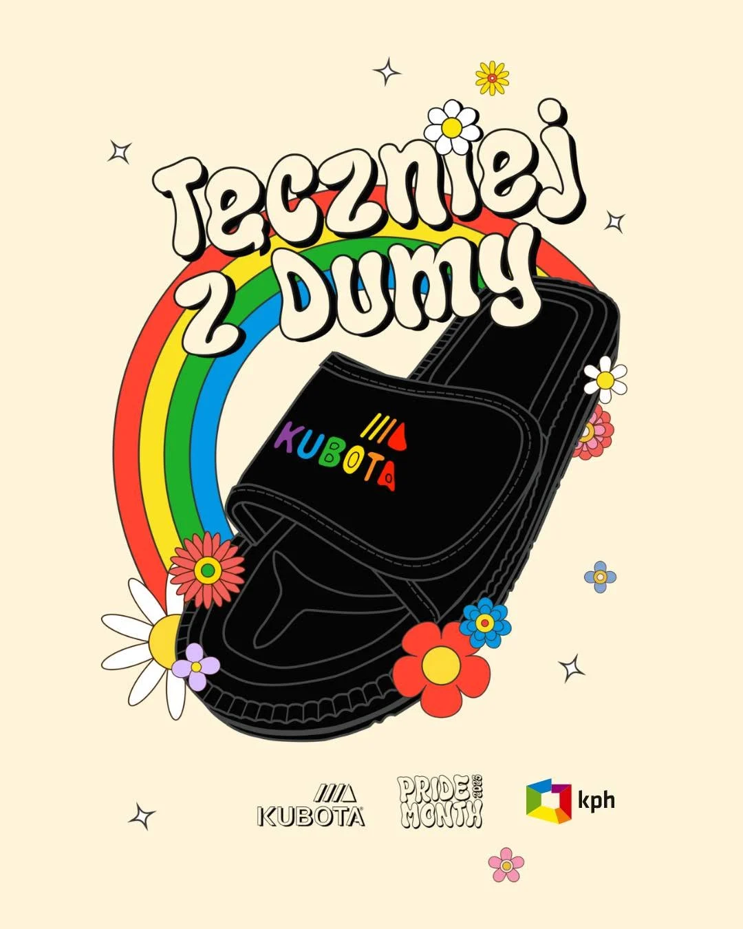 Ilustracja klapka na Miesiąc Dumy